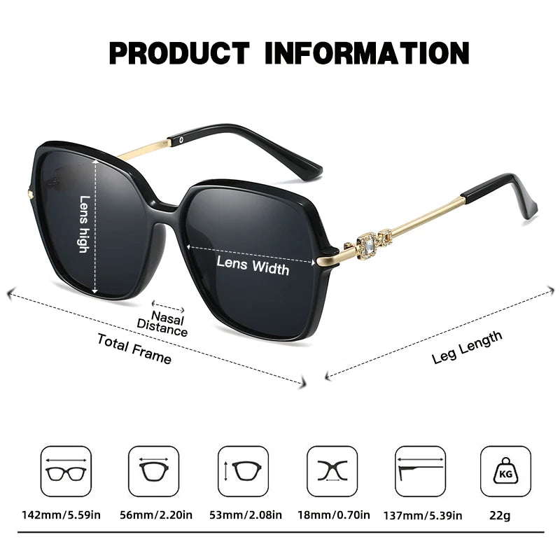 Luxama Polarized Gradient Sunglasses