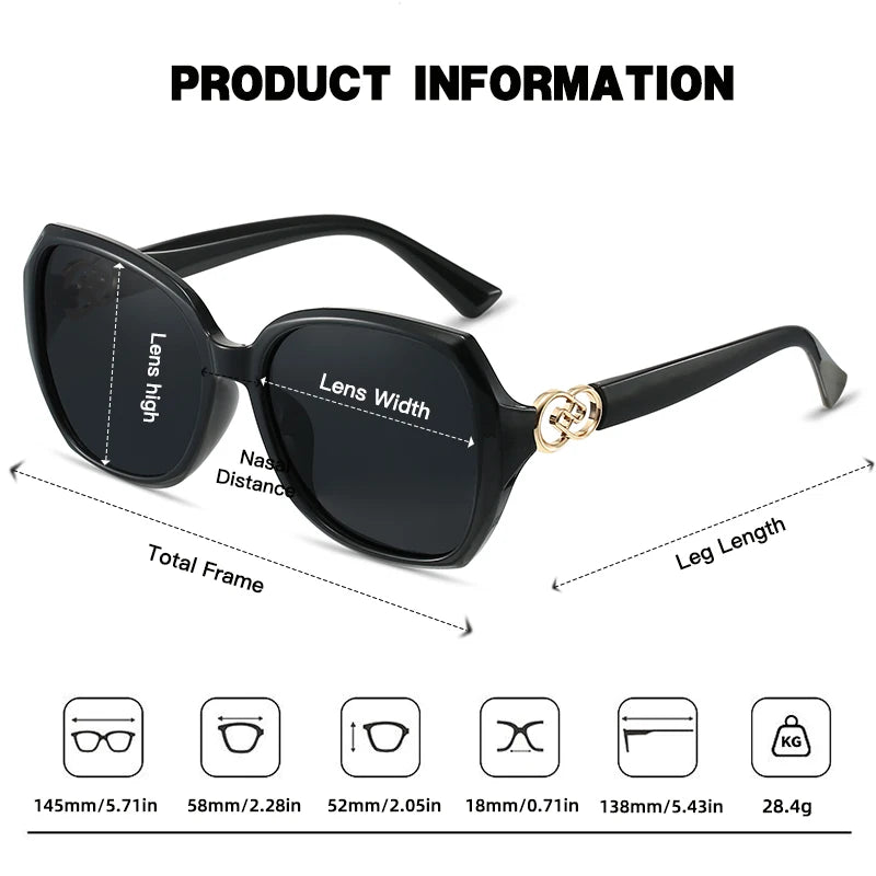 Luxama Rimless Gradient Sunglasses
