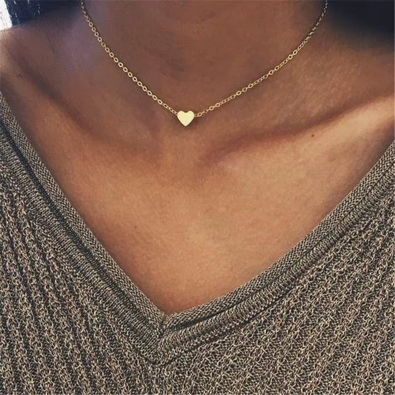 Luxama Round Charm Layered Necklace