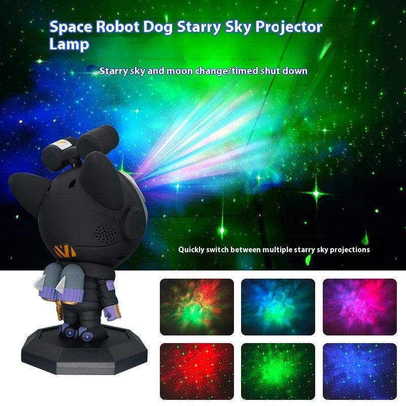 Cosmo Dog Starry Sky Projection Lamp USB Starry Ambience Light