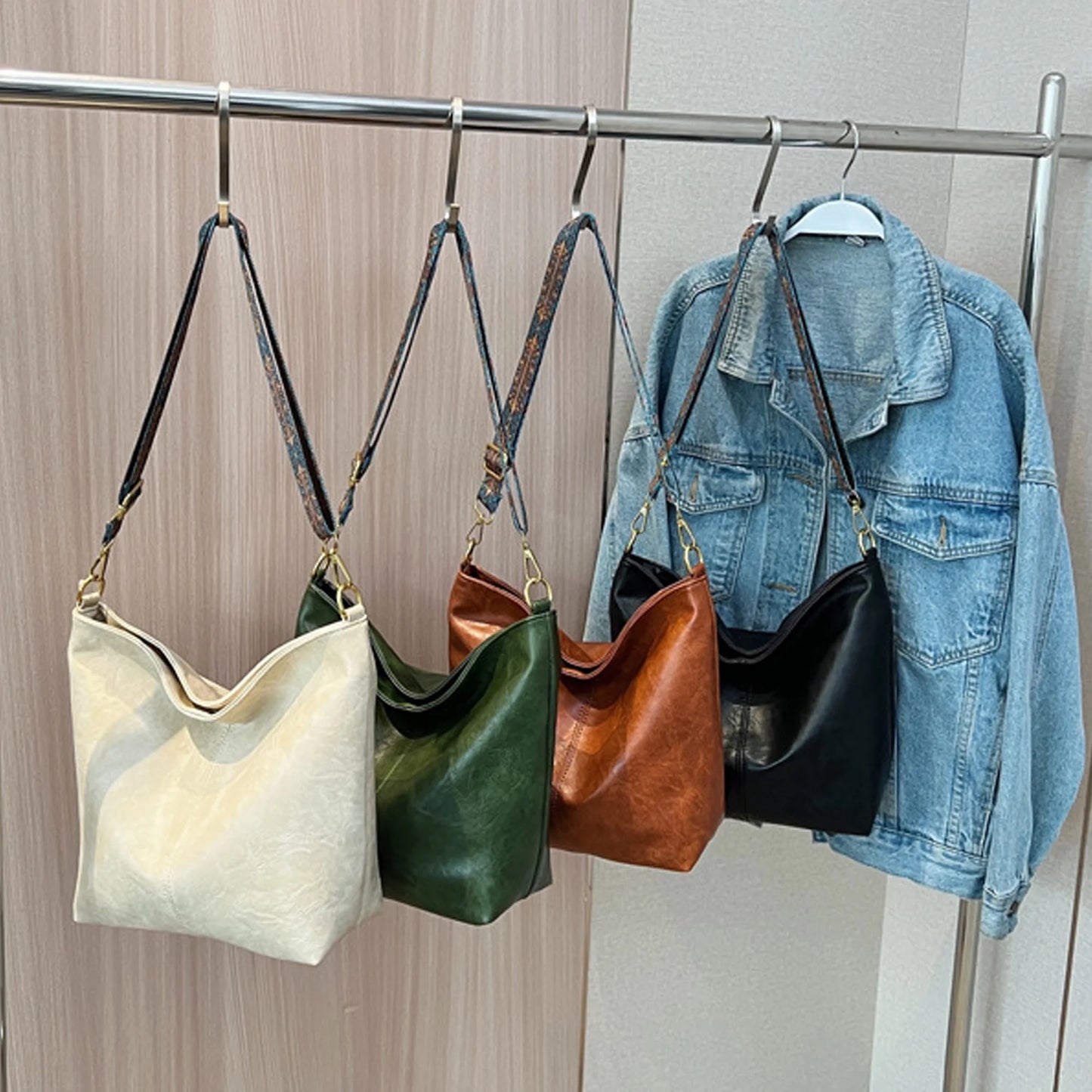 Luxama Hobo Crossbody Bag