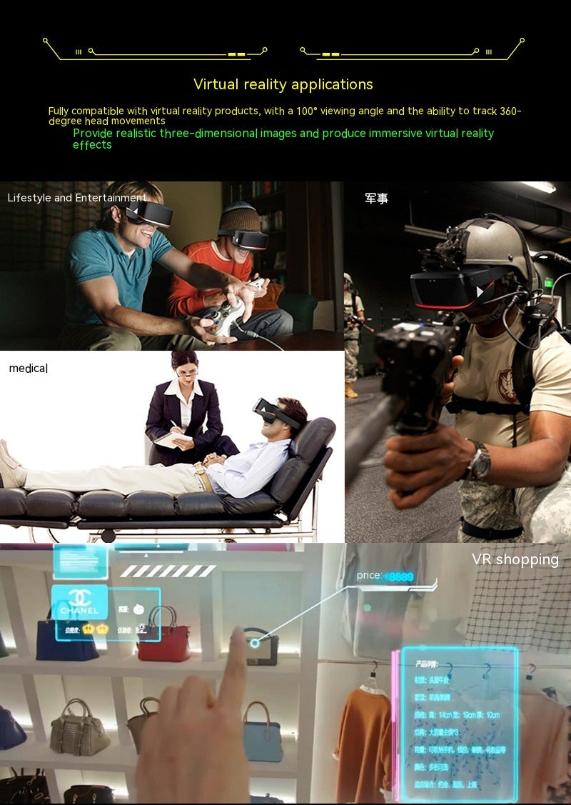 Phone 3D Glasses VR Glasses Head-mounted Vr Glasses VR Virtual