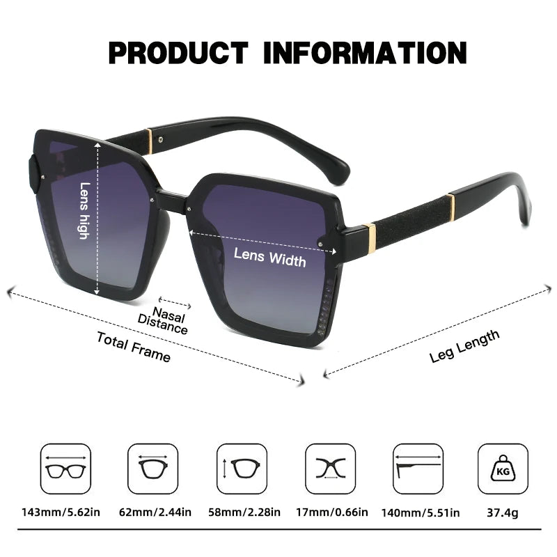 Luxama Polarized Gradient Sunglasses