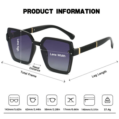 Luxama Polarized Gradient Sunglasses