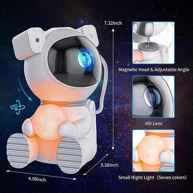 Astronaut Starry Sky Projection Lamp Northern Lights