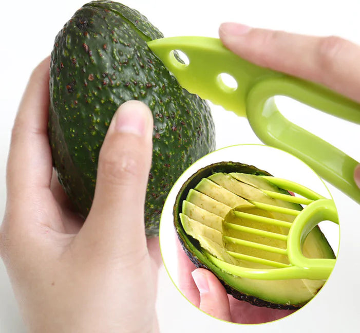 3 In 1 Avocado Slicer Shea Corer Butter Fruit