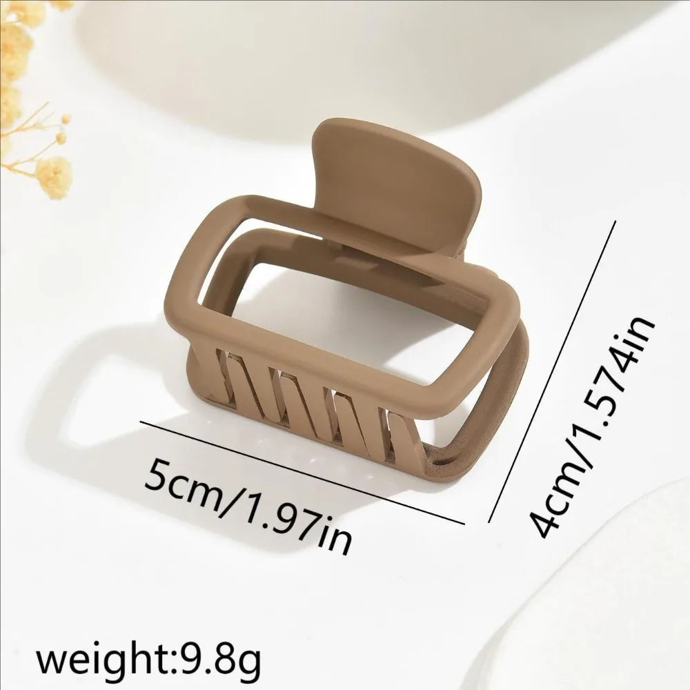 Luxama Square Hair Claw Clip Set