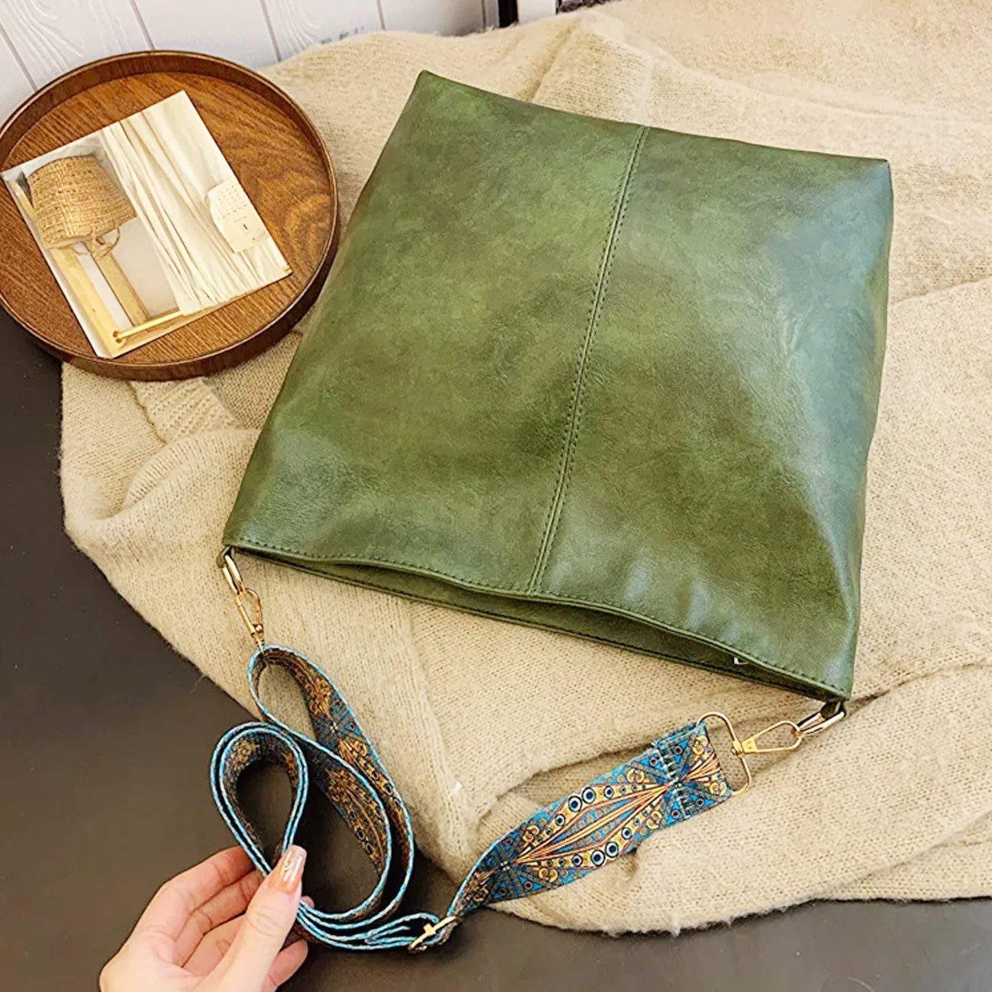 Luxama Hobo Crossbody Bag